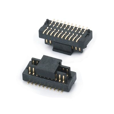 10 - 100 پین هیئت مدیره با سرعت بالا به هیئت مدیره اتصال دهنده 0.8mm Pitch Connector Header