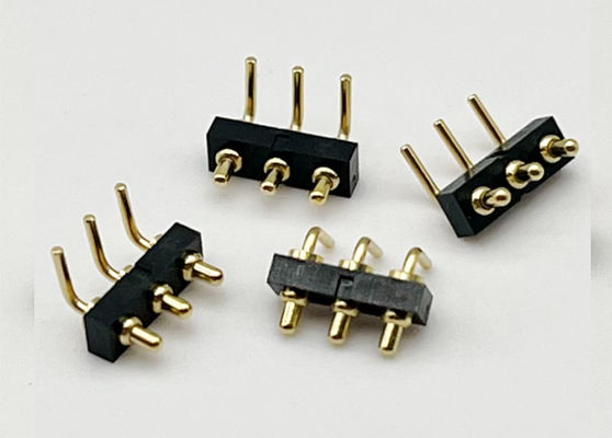 کانکتور 2.54mm Dip Type 3pin H1.5mm Pogo Pin برای کانکتور فسل