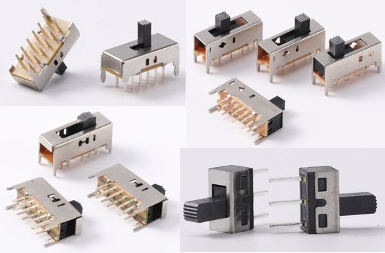 3 پین SMD DIP پانل PCB لحظه ای لمسی تاکتیک فشار دکمه سوئیچ
