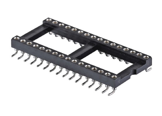 2.54mm IC Socket Round Female Header connector SMT Type 6Pin 10Pin 28Pin از طریق 64Pin