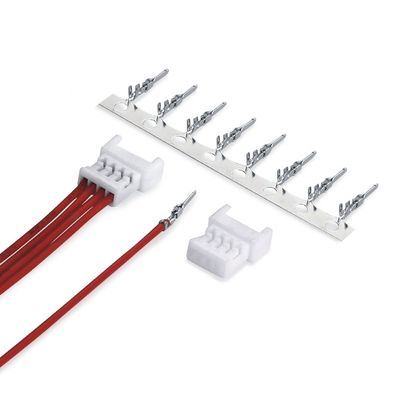 کابل Jst سفارشی Sh Gh Zh Ph Xh Vh Molex 1.25 کانکتورهای پلاگین سوکت کرمپ تماس OEM