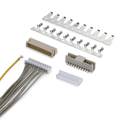 کابل Jst سفارشی Sh Gh Zh Ph Xh Vh Molex 1.25 کانکتورهای پلاگین سوکت کرمپ تماس OEM