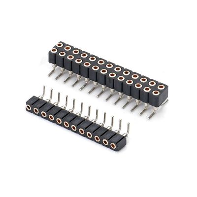2.54mm دو ردیف H7.0mm 10.0mm تراز مستقیم ماشین گرد زن سر وصل کننده