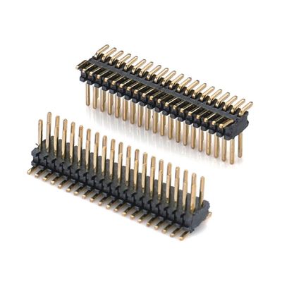 0.8mm Pitch Pin Header Connector دو ردیف 4 Pin 80 Pin SMT تاخته به صفحه اتصال