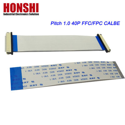 سیم کشی کابل انعطاف پذیر مسطح 0.5mm Pitch 4P-68P Reverse 60/100/150/200MM FFC Cable