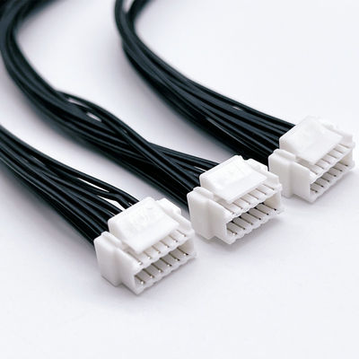 JST TE Molex Wire Harness 1.0 1.5 2.0 2.54 Lvds کابل های کامل سیم کشی برای برق