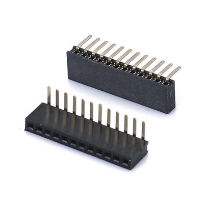 1.0 زنانه سرپوش دو ردیف مستقیم PA6T سیاه 2pin-100pin Board To Board