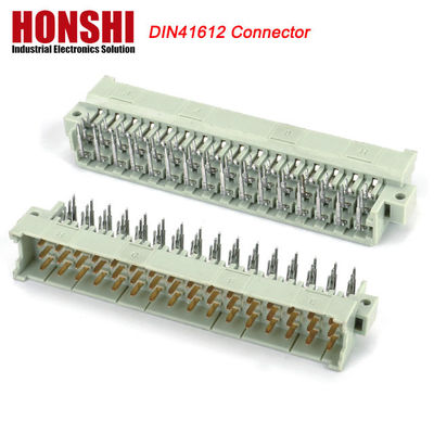 5.08mm DIN 41612 کانکتور 2 ردیف 15P زنانه نوع قدرت PCB عمودی زنانه 7+8 P 15Pin