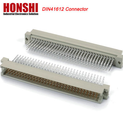 5.08mm DIN 41612 کانکتور 2 ردیف 15P زنانه نوع قدرت PCB عمودی زنانه 7+8 P 15Pin