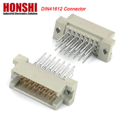 پی سی بی مرد پرش پین DIN 41612 کانکتور، 21pin راست 3row PCB Eurocard کانکتور