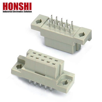 پی سی بی مرد پرش پین DIN 41612 کانکتور، 21pin راست 3row PCB Eurocard کانکتور