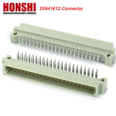 پی سی بی مرد پرش پین DIN 41612 کانکتور، 21pin راست 3row PCB Eurocard کانکتور