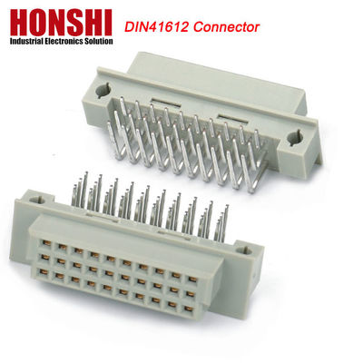 پی سی بی مرد پرش پین DIN 41612 کانکتور، 21pin راست 3row PCB Eurocard کانکتور