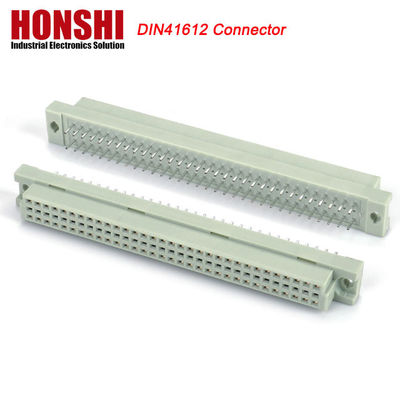 2.54mm Euro DIN 41612 کانکتور زنانه IDC نوع 3 ردیف 64P 96P کانکتورهای PCB