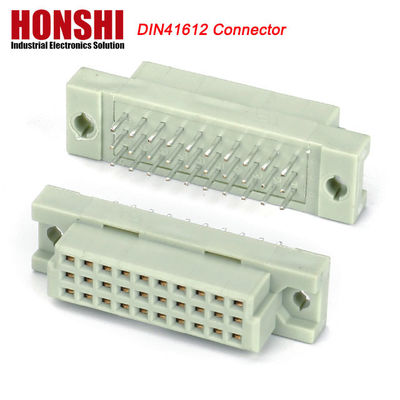 کانکتور یوروکارد 64 پین CRIMP گیرنده کانکتور کابل IDC DIN 41612 کانکتورها