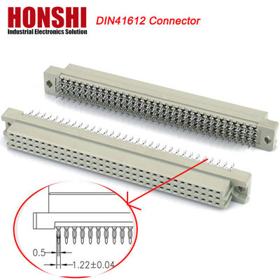 DIN 41612 چهار ردیف در خط 128 پین DIN41612 اتصال کننده PCB مس
