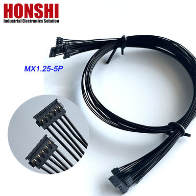 کابل باتری دو طرفه 5P MX1.2 MOLEX 78172 ترمینال سیم هارمنس اسمبلی سیاه