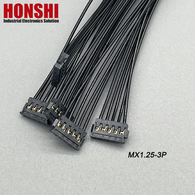 کابل باتری دو طرفه 5P MX1.2 MOLEX 78172 ترمینال سیم هارمنس اسمبلی سیاه