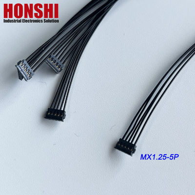 کابل باتری دو طرفه 5P MX1.2 MOLEX 78172 ترمینال سیم هارمنس اسمبلی سیاه