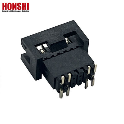 1.27mm Pitch H5.7mm SMT مس نقره ای طلا پوشانده مرد جعبه سر صفحه PCB
