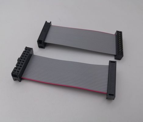 Ul 2561 28 Gauge 2.54 Pitch Dip کابل مونتاژ Idc 20 پین تخت نوار کابل سیم سیم