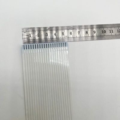 کابل تخت FFC 2.54mm 20 پین سفارشی Awm 20624 80c 60v Vw-1 10 پین 20 پین 30 پین FFC FPC