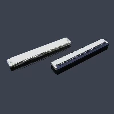 مس / فسفر برنز تماس عقب Flip جلو SMT ZIF Flip FPC کانکتور 4-60 پین FPC / FFC 0.3/0.5/1.0 میلی متر Pitch