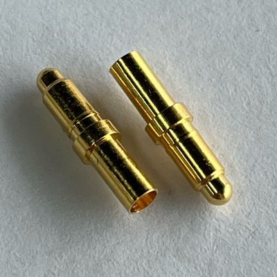 Pogo Pin Connector Spring 1A 3A 10A Gold Copper M8 M4 M3 M2 Screw Conductive Thread Test Pin