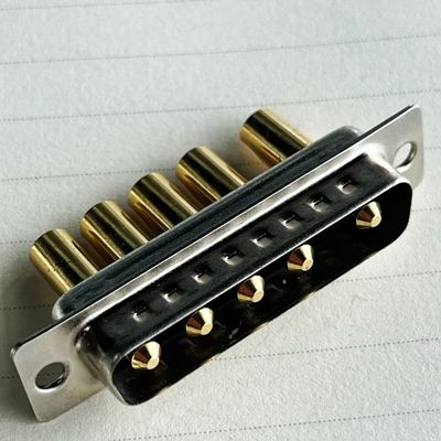 ISO9001 5w5 Dusb Pcb Male Dip Male Combo Dsub Rf Coaxial 9w4 Power 7w2 جریان بالا D Sub Db 8w8 40a کانکتور