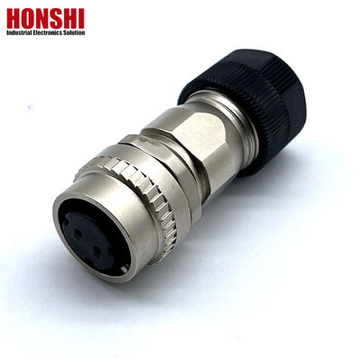 کانکتور ضدآب نر و ماده سری DDK CM10 با پوسته آلیاژ روی، ترمینال های مسی 2 پین/10 پین و طراحی بادوام