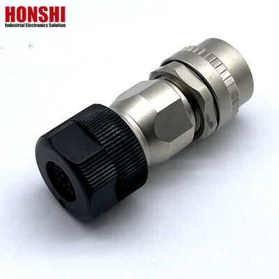 کانکتور ضدآب نر و ماده سری DDK CM10 با پوسته آلیاژ روی، ترمینال های مسی 2 پین/10 پین و طراحی بادوام