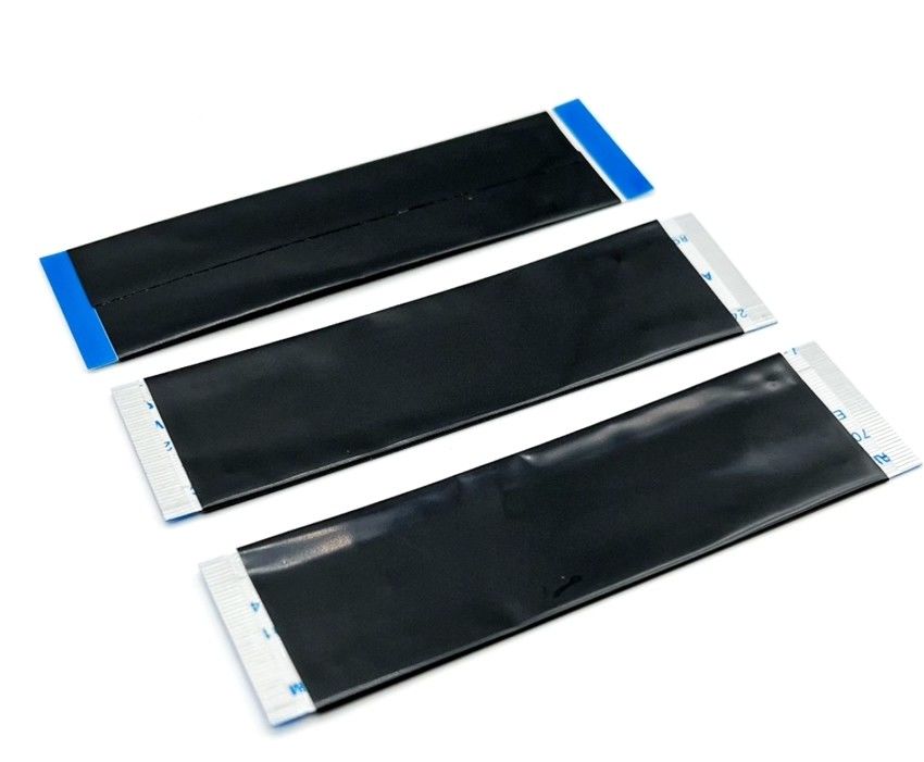 6 پین فلات FFC ربن کابل 15cm همان طرف Awm 20624 80c 60V ولتاژ نامی