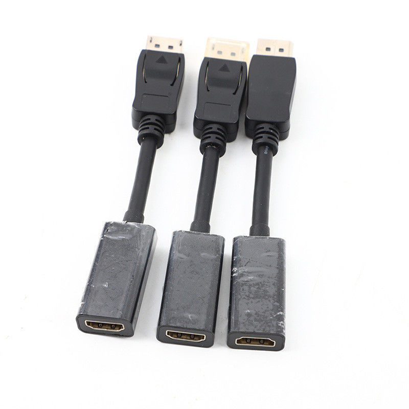 DP مرد به HDTV زن HDTV آداپتور کابل 4K 30HZ شارژ سریع انتقال داده