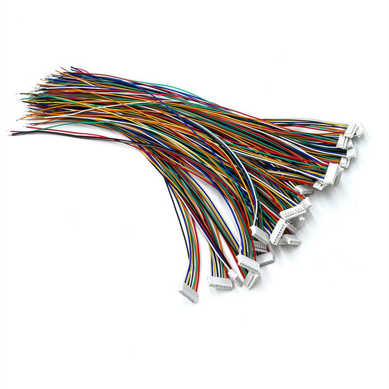 JST SH ZH PH XH کانکتور 2 4 8 10 پین جدا شده قوطی شده 1571 26AWG سیم