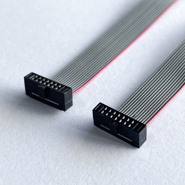 1.27mm کابل فلات IDC 10 پین - 100 پین ربن کابل مونتاژ طول سفارشی