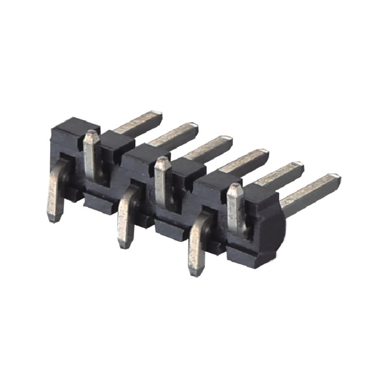 3.96mm پی سی بی فلش شده با طلای طلا Pin Header Connector Single Row SMT Type 2 - 20 Pin H3.2mm