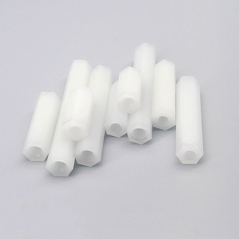 PCB نصب استودی هکساگون با رشته داخلی M2.0 Standoff Spacers پلاستیکی در طراحی هکساگون