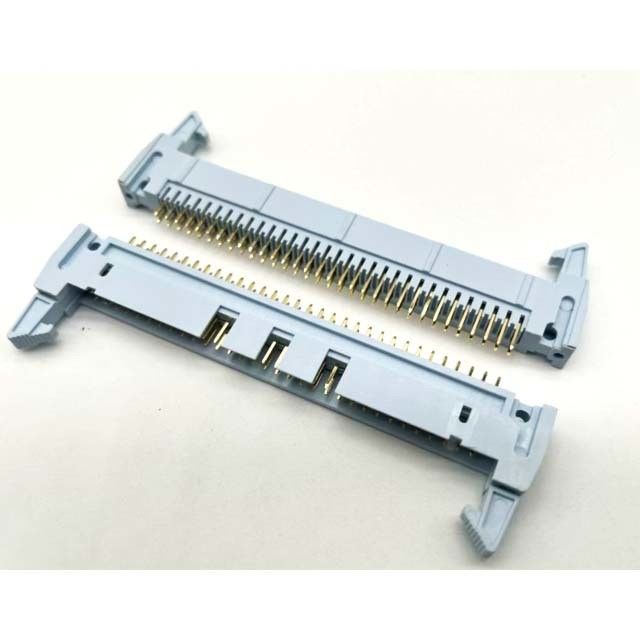 جک سر سیم به تخته اتصال 2.54mm Pitch راست 64 پین IDC اتصال مرد