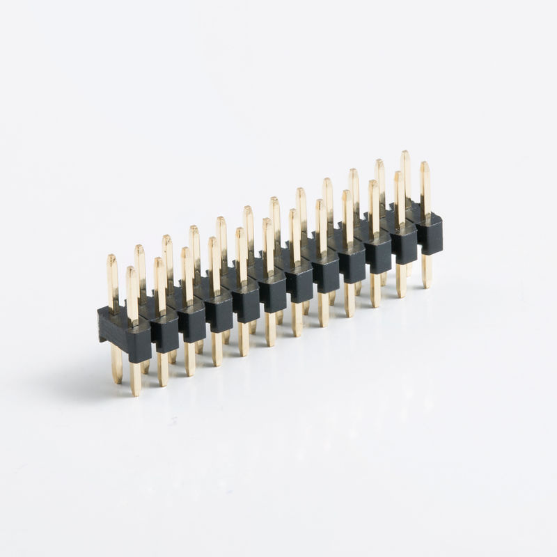 دو ردیف هیئت مدیره به هیئت مدیره کانکتور 2.54mm Pitch 2 پین 20 پین 80 پین PCB مستقیم