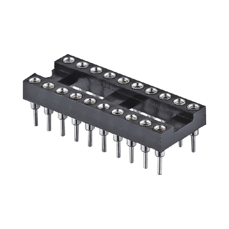 2.54mm زنانه سر بند دور 8 بند 10 بند 18 بند 28 بند 32 بند 40 بند سوکت IC