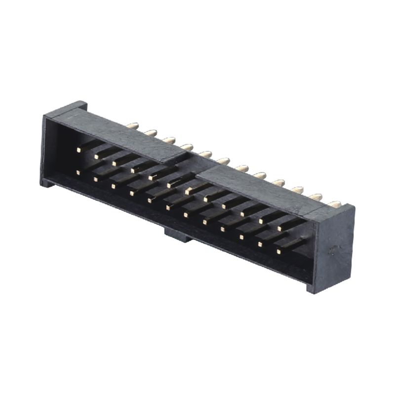 10 پین - 64 پین 2.0mm Box Header Connector H4.8 مستقیم دو ردیف اتصال الکتریکی