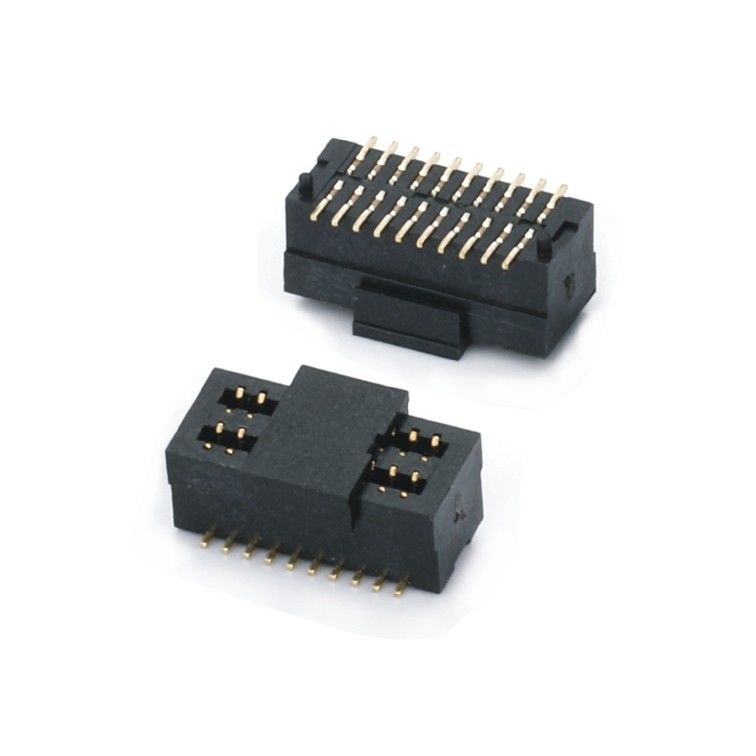 10 - 100 پین هیئت مدیره با سرعت بالا به هیئت مدیره اتصال دهنده 0.8mm Pitch Connector Header