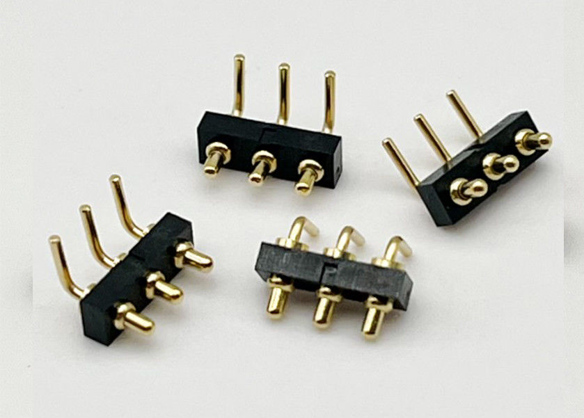 کانکتور 2.54mm Dip Type 3pin H1.5mm Pogo Pin برای کانکتور فسل
