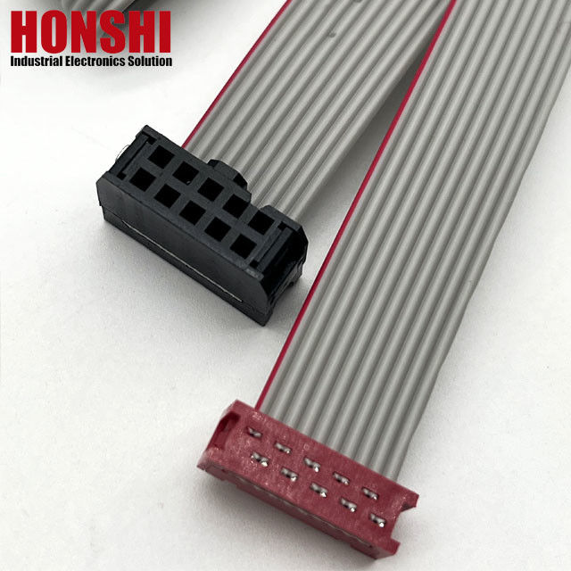 UL2651 کابل مسطح با کانکتور IDC 8 10 20 30 34 36 40 64 کابل IDC پیین ربن