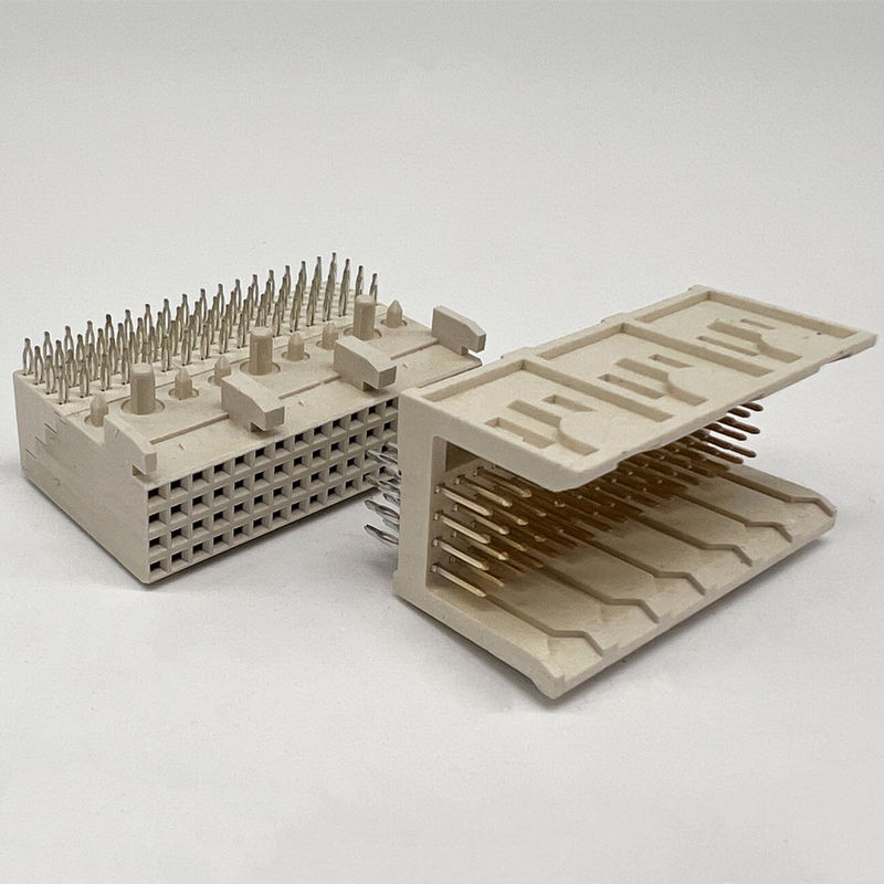 کانکتورهای متریک سخت 2.0mm 24pin 48pin 72pin 96pin Press-Fit Type DIN41612 کانکتور یورو