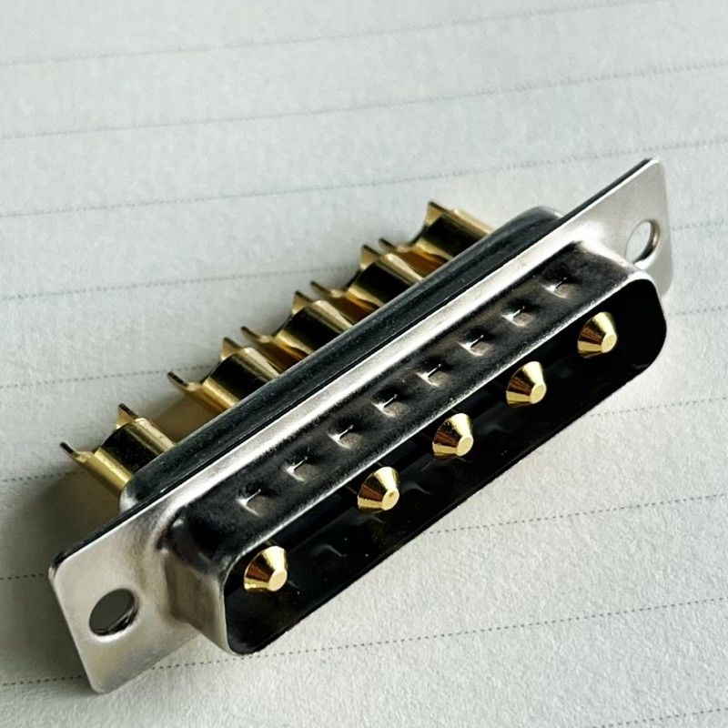 ISO9001 5w5 Dusb Pcb Male Dip Male Combo Dsub Rf Coaxial 9w4 Power 7w2 جریان بالا D Sub Db 8w8 40a کانکتور