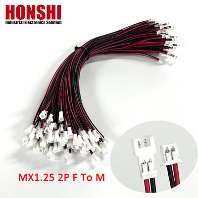 اسمبلی سیم سیم سیم سیم سیم الکترونیکی مرد و زن 1.25mm Pitch