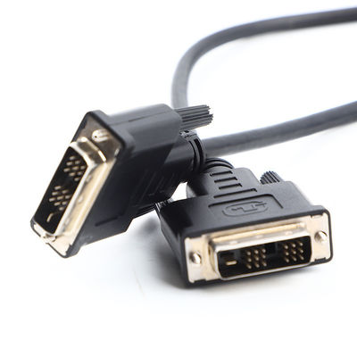 DVI 18 1 مرد به مرد HD قالب کابل مونتاژ OD6.0 برای HDTV UL20276 30Awg