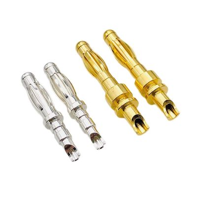 پلاگ موز دقیق ماشین آلات چند لایه ای پن تماس 4mm Solder Cup Termination