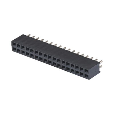 2.0mm H4.3mm DIP Header زنانه مستقیم Dip 2x2 2x40pin زنانه Header کانکتور